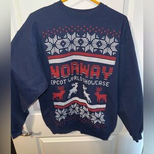 Disney Epcot ugly Xmas sweater